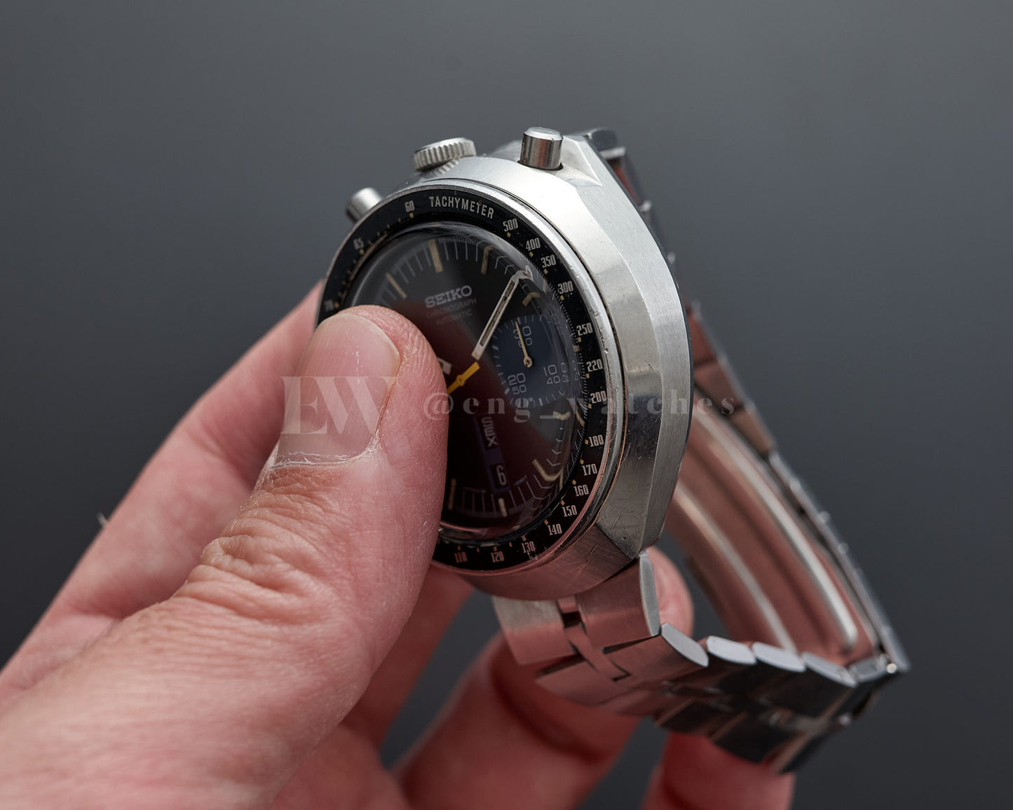 Seiko Chronograph 6138-0040 bullhead