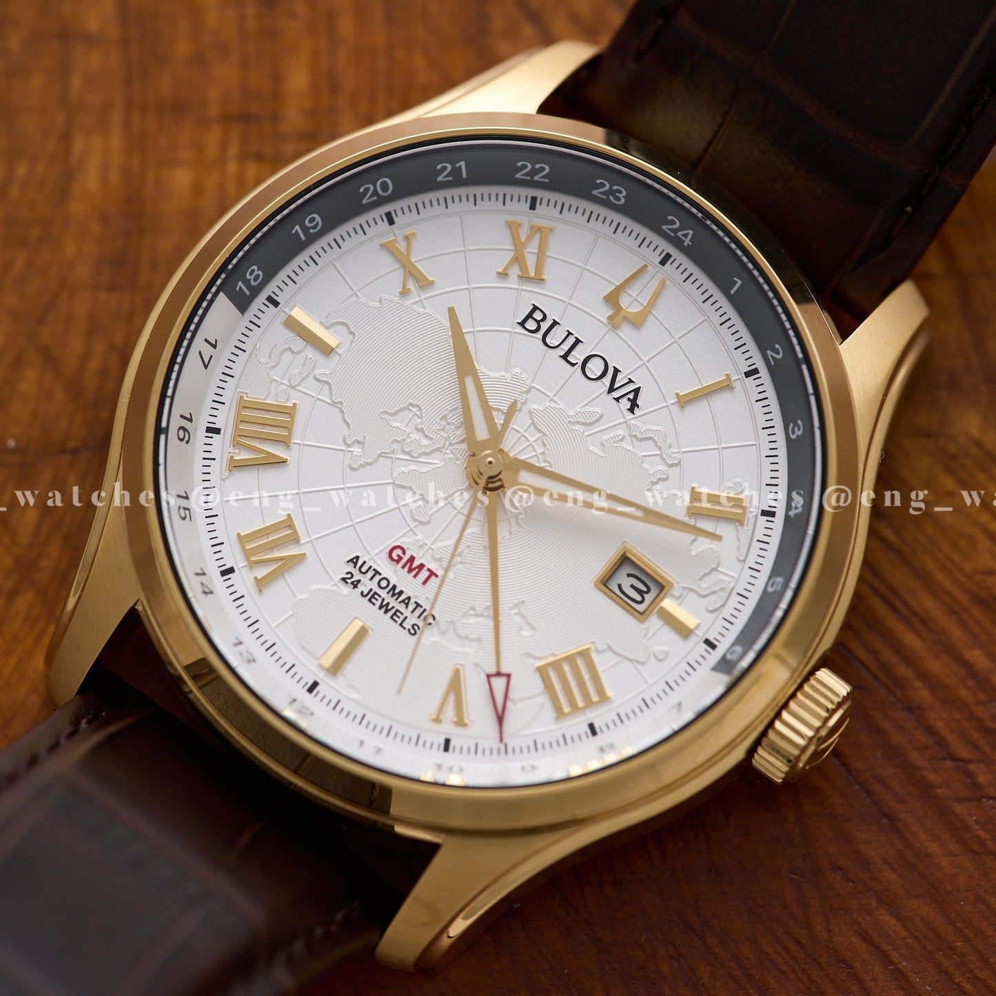 Bulova Wilton GMT Automático