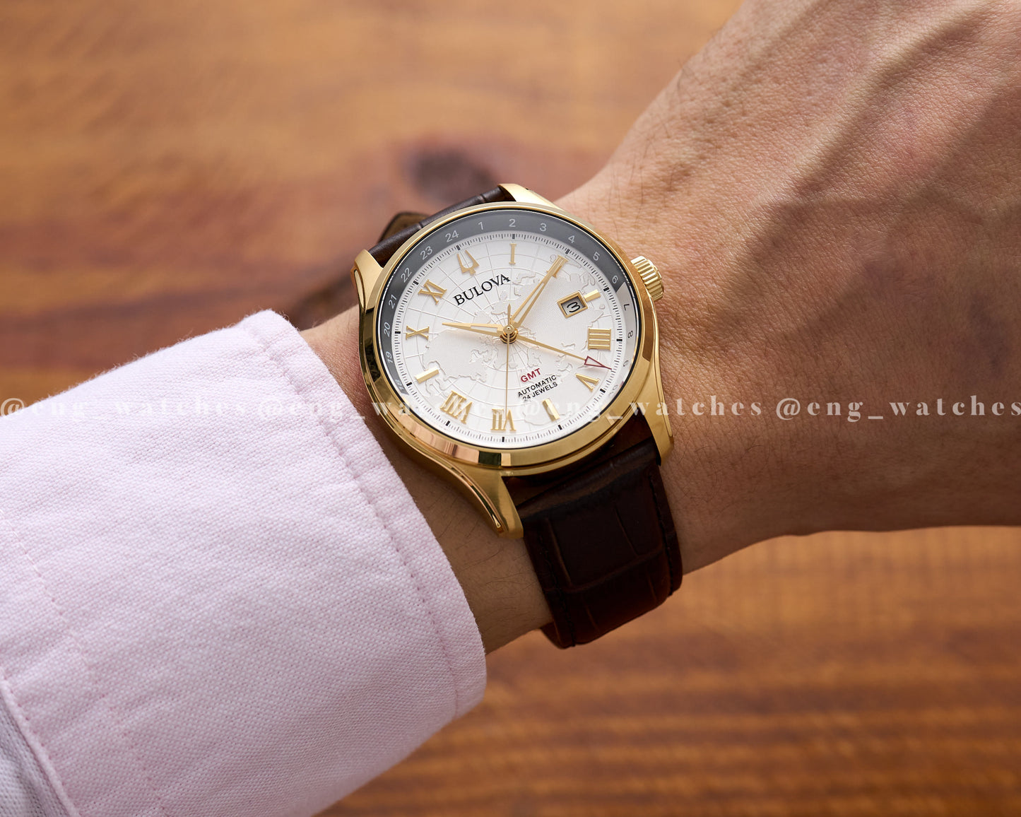 Bulova Wilton GMT Automático