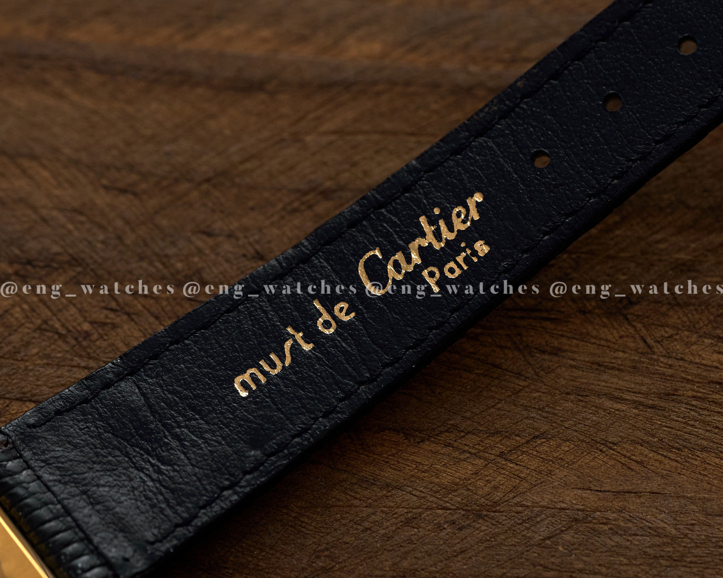 Cartier Tank Must de Cartier "Black Lacquer Dial"