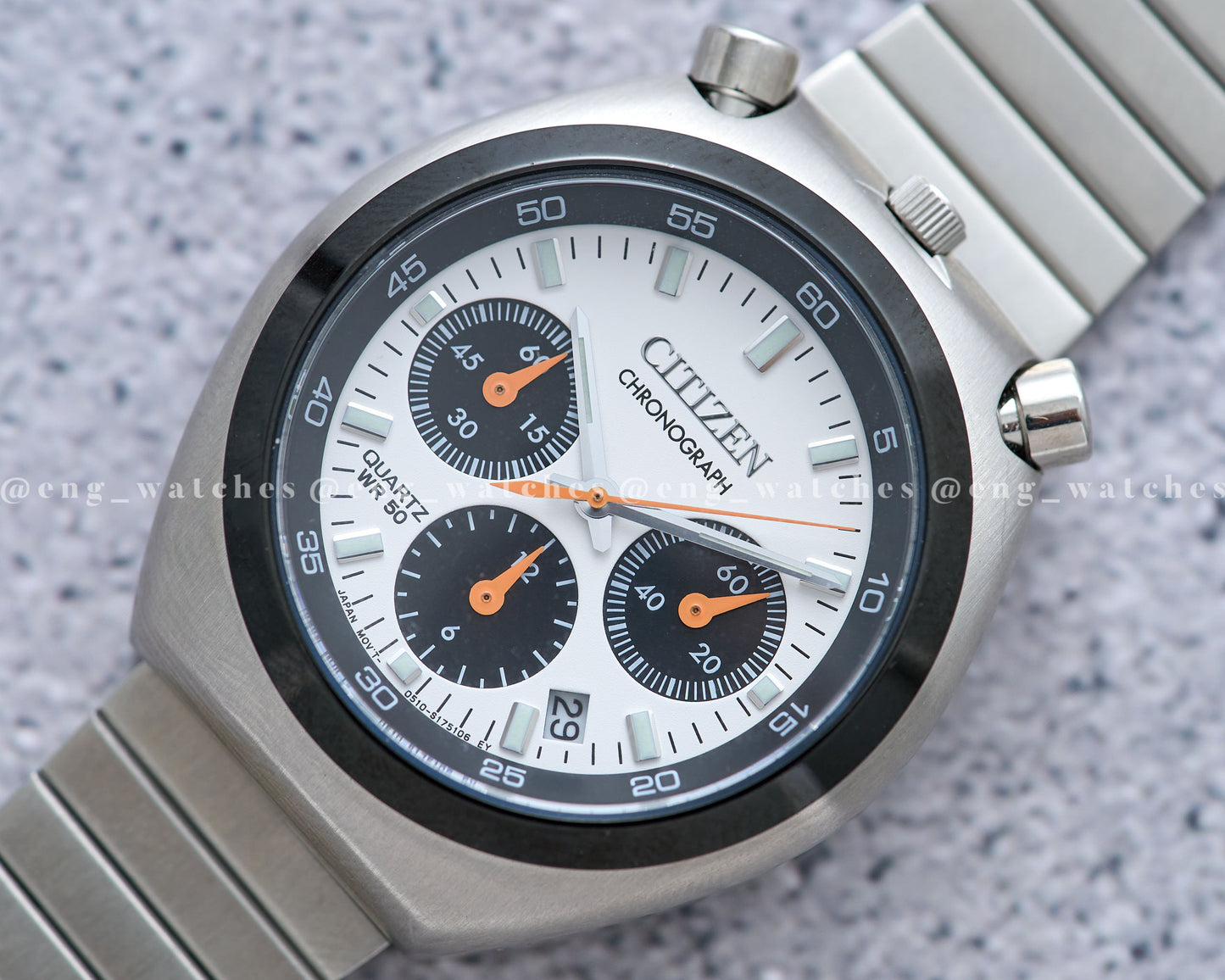 Citizen Bullead Tsuno Panda Quartz