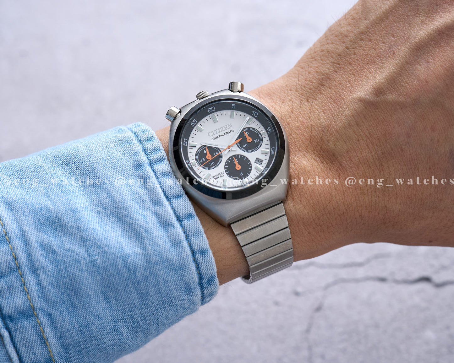 Citizen Bullead Tsuno Panda Quartz