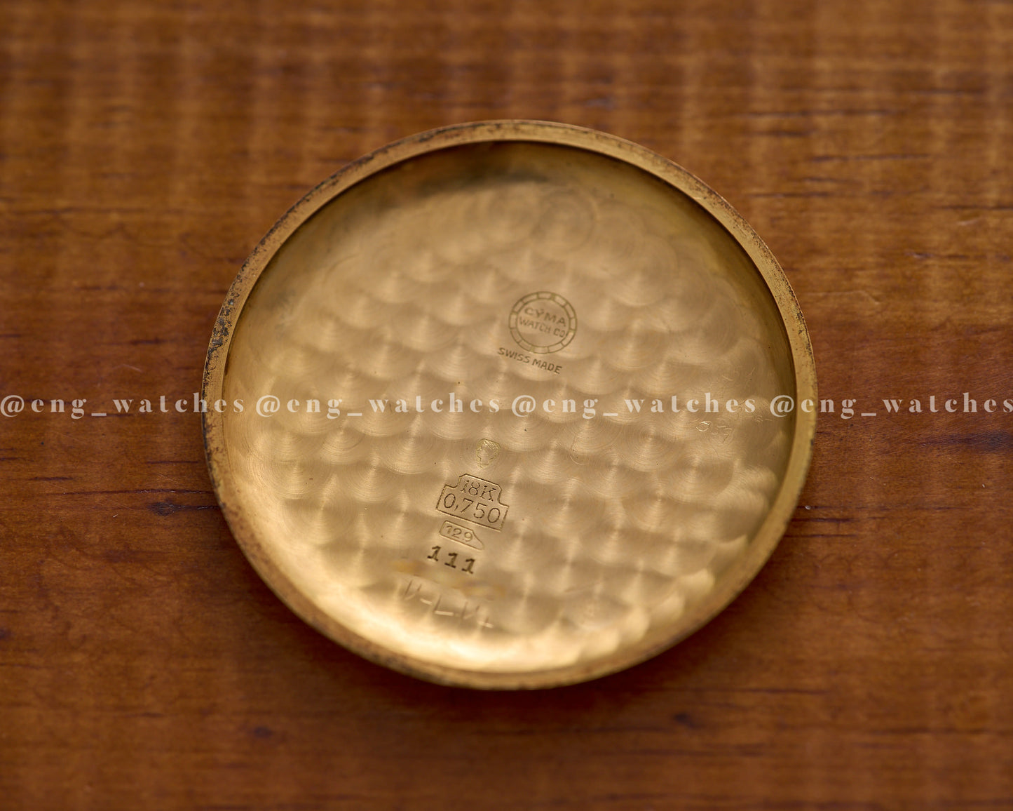 Cyma Chronograph "18k Gold" (Valjoux 71)