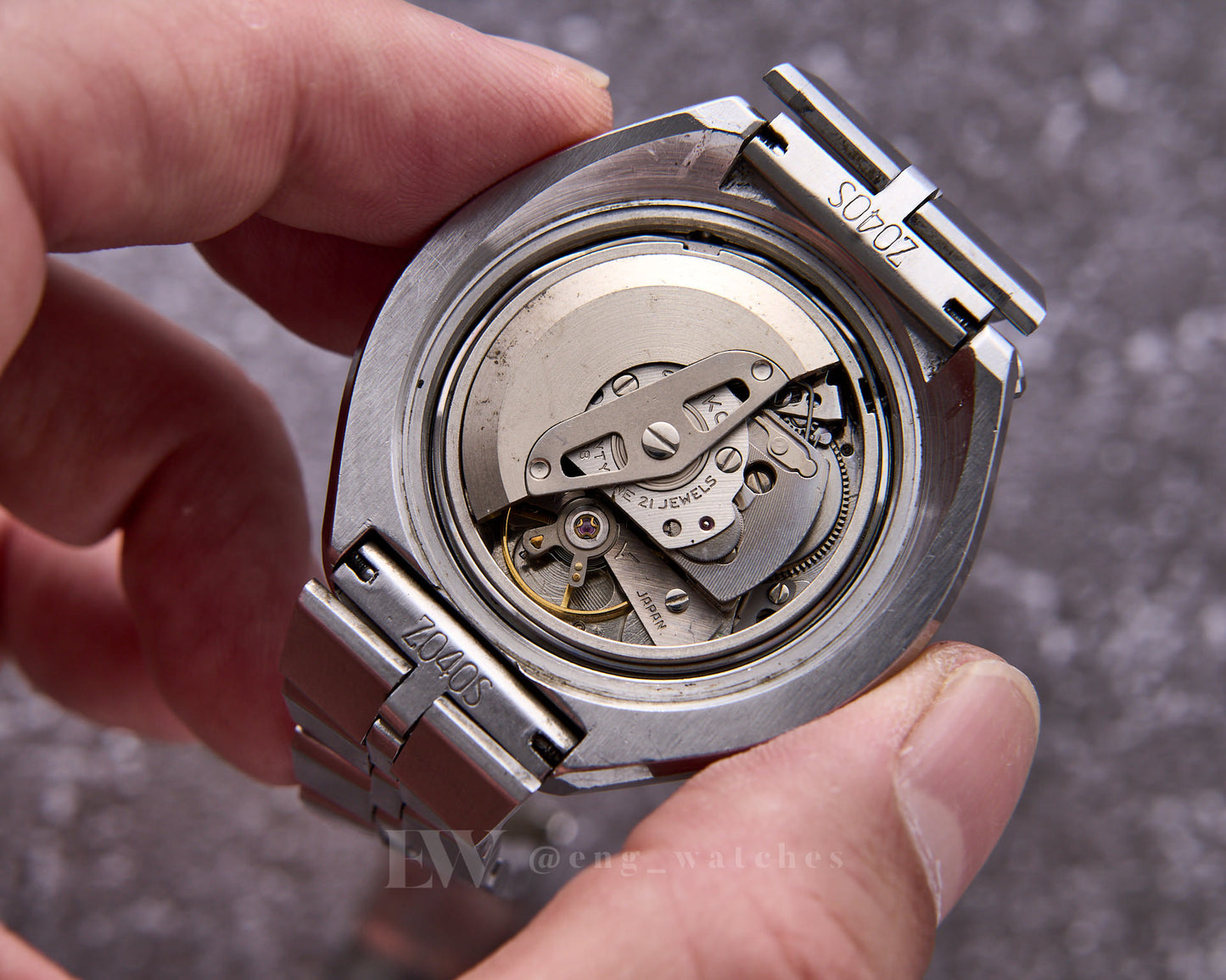 Seiko Chronograph 6138-0040 bullhead