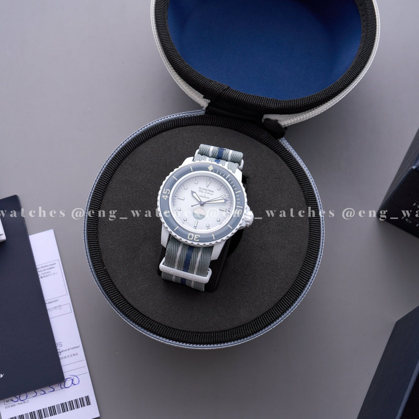 Blancpain x Swatch Fifty Fathoms Antarctic Ocean