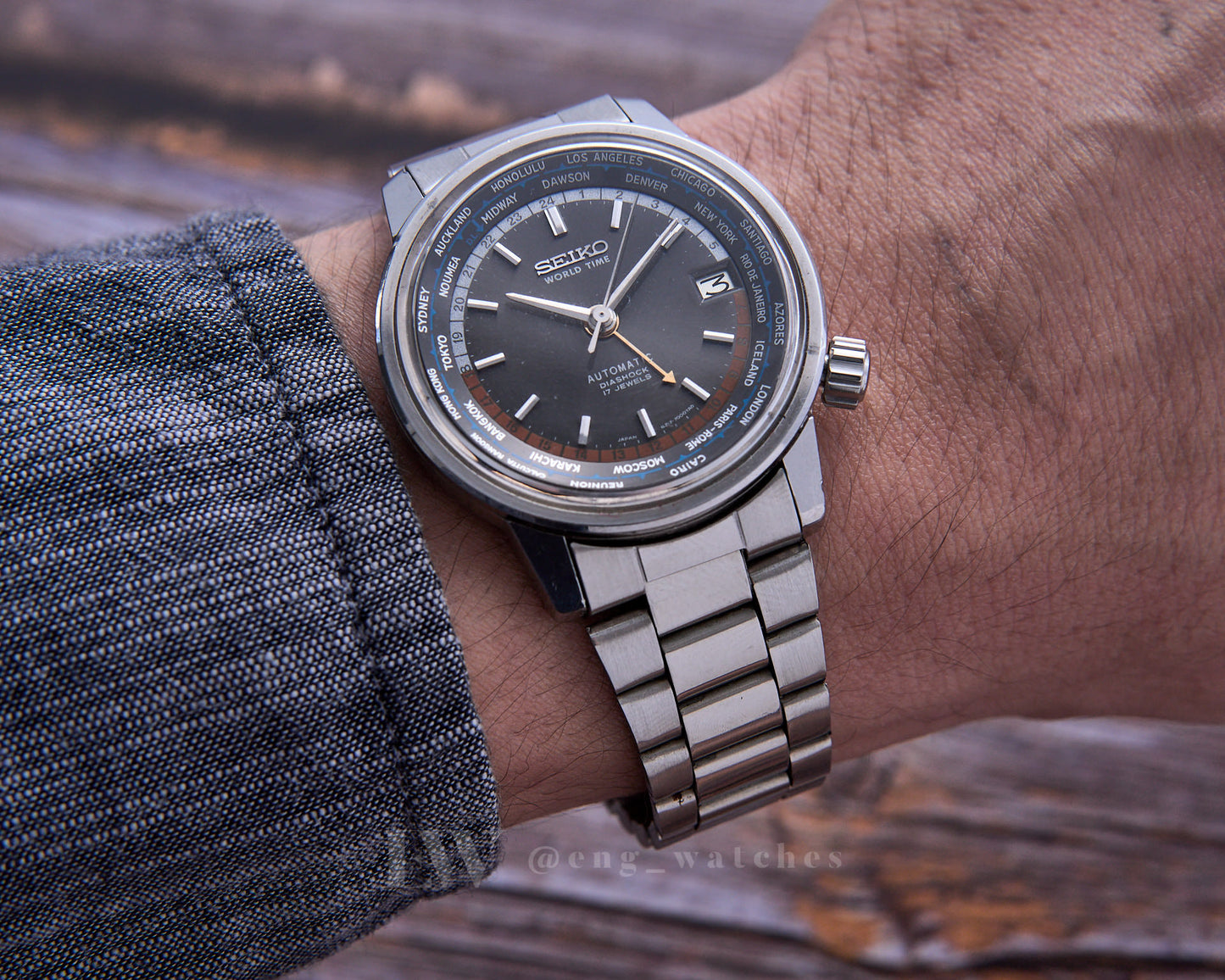 Seiko World Time 6217-7000 "Olympic Games Tokyo 1964"
