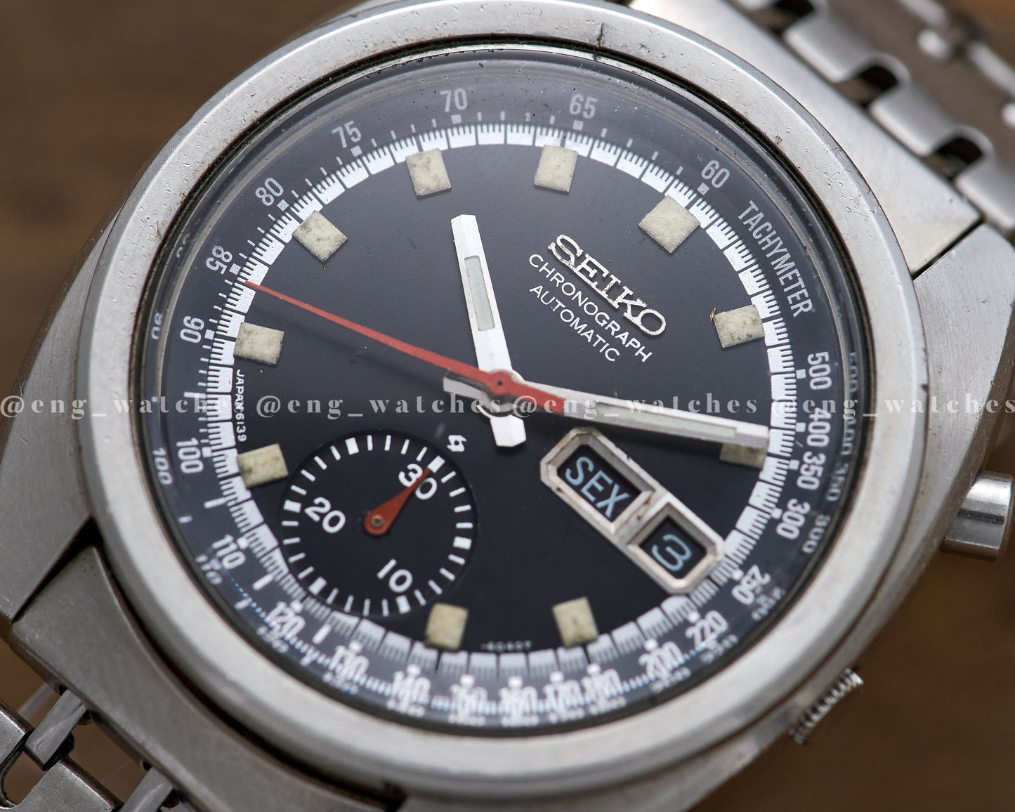 Seiko Chronograph 6139-6012 "Bruce Lee"