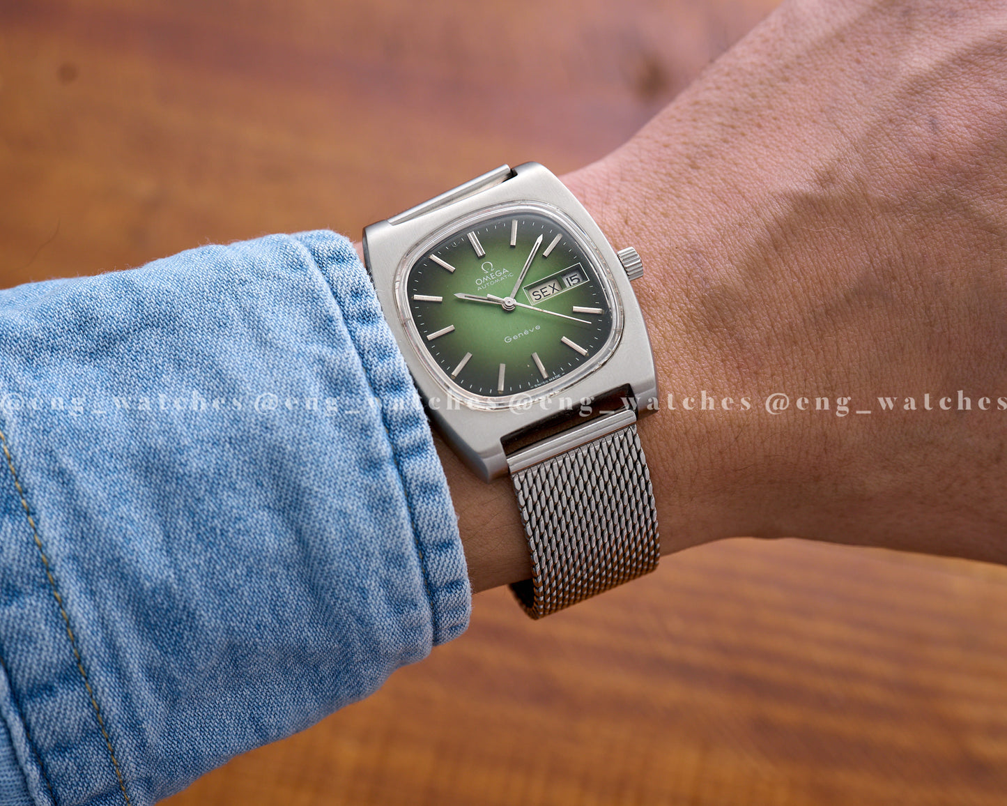 Omega Geneva "TV Dial"