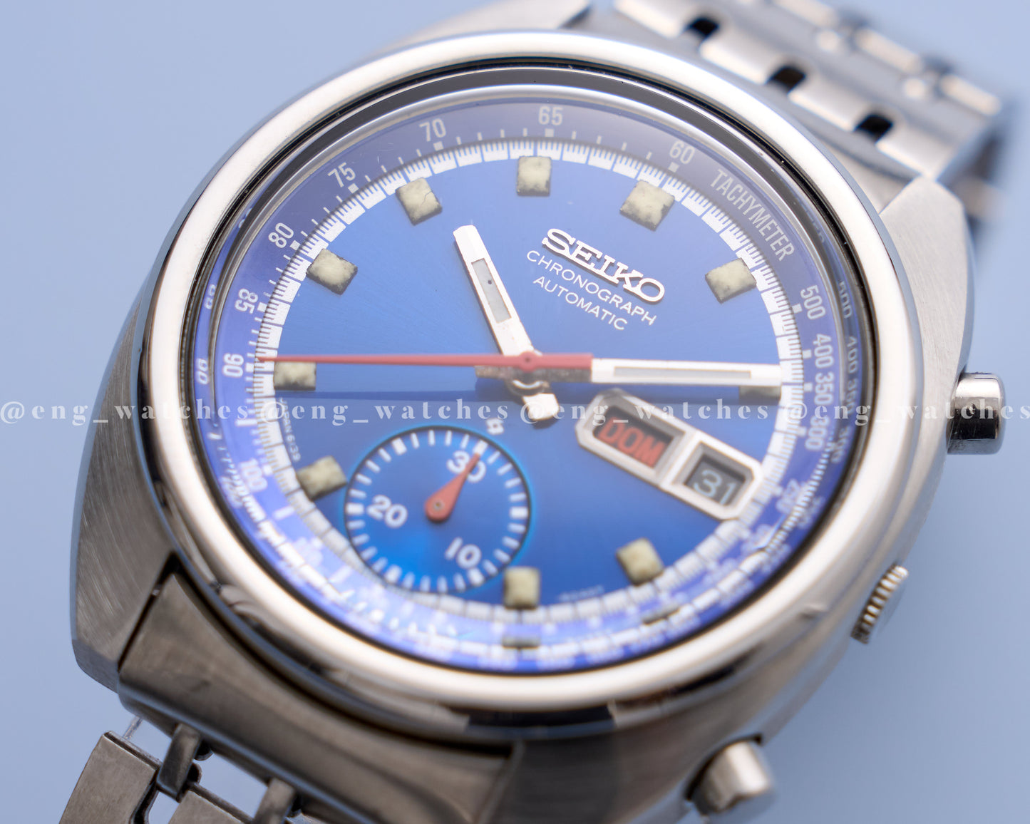 Seiko Chronograph 6139-6012 "Electric Blue"