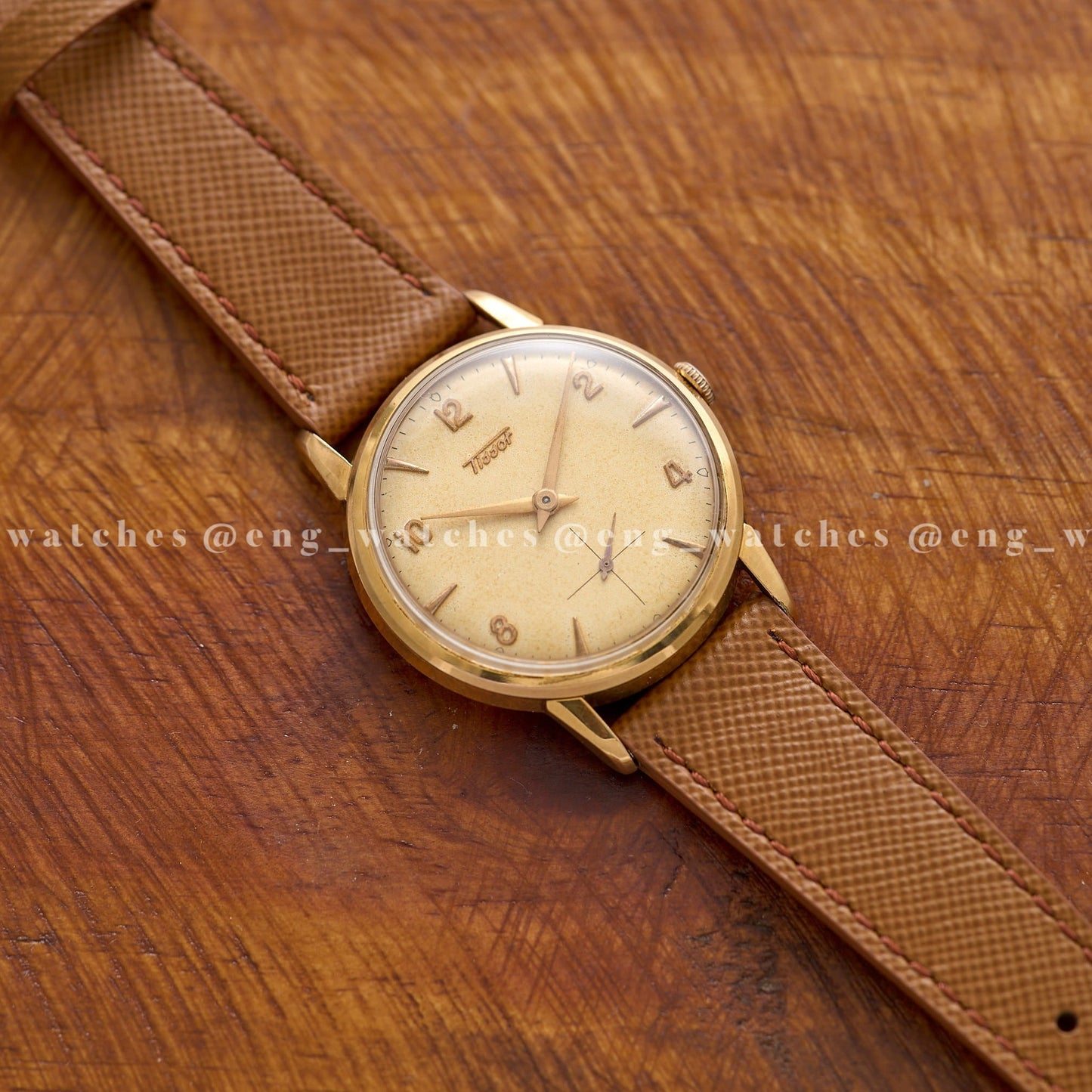 TISSOT "GOLD CAPPED"