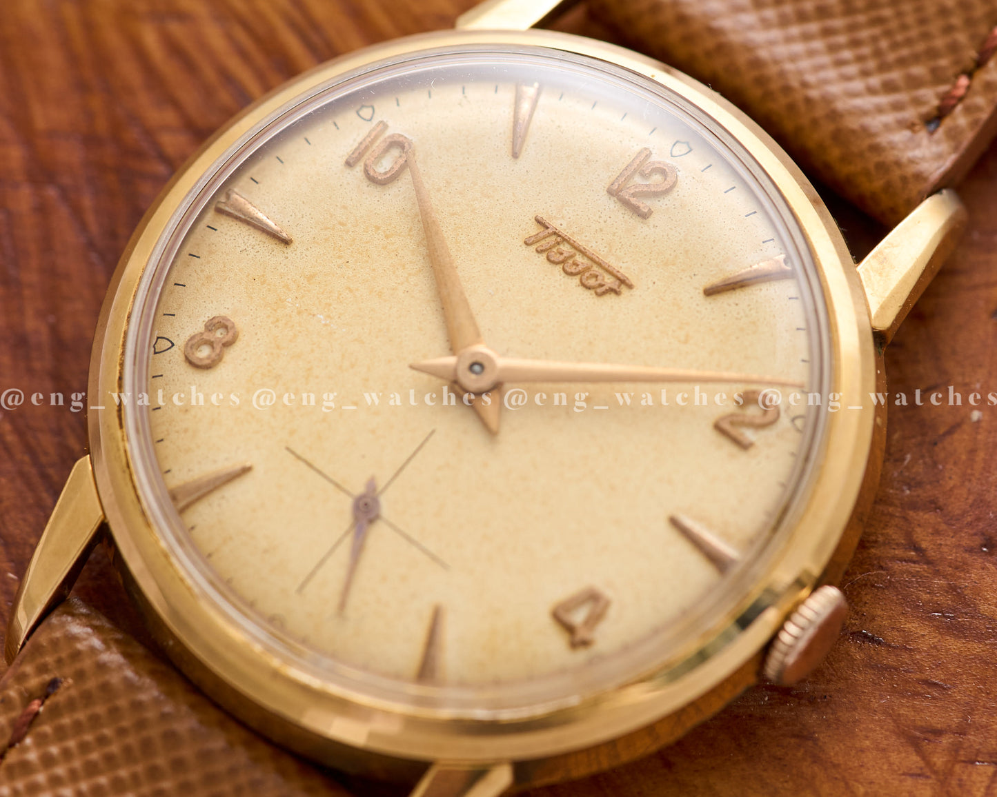 TISSOT "GOLD CAPPED"