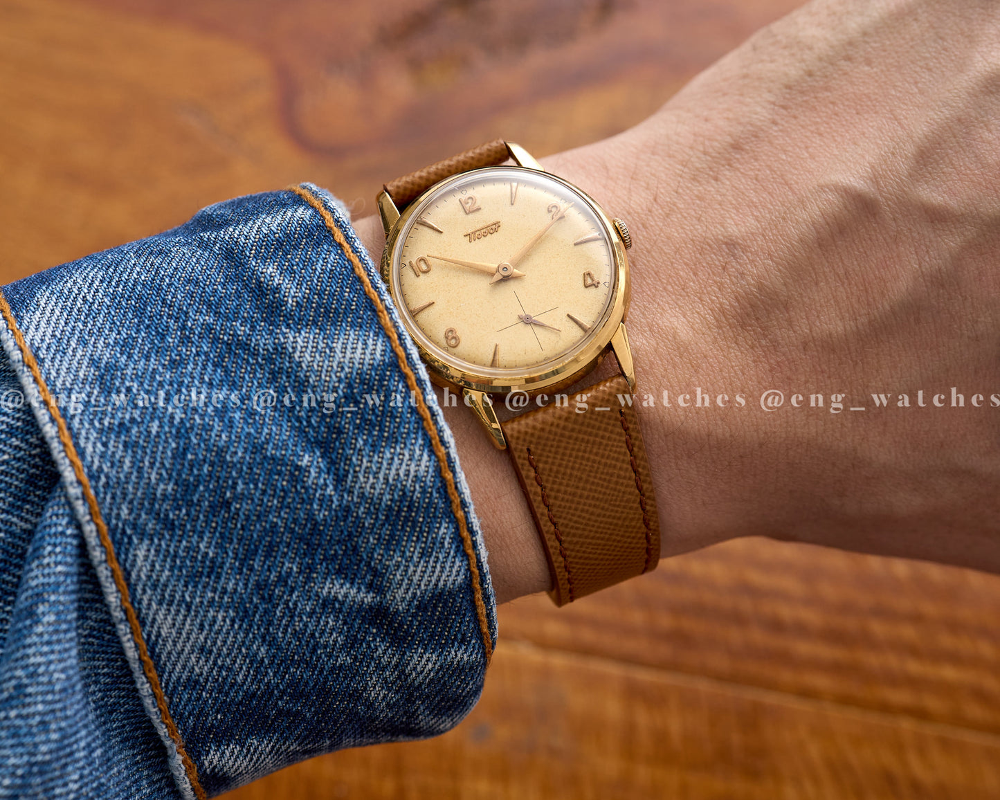 TISSOT "GOLD CAPPED"