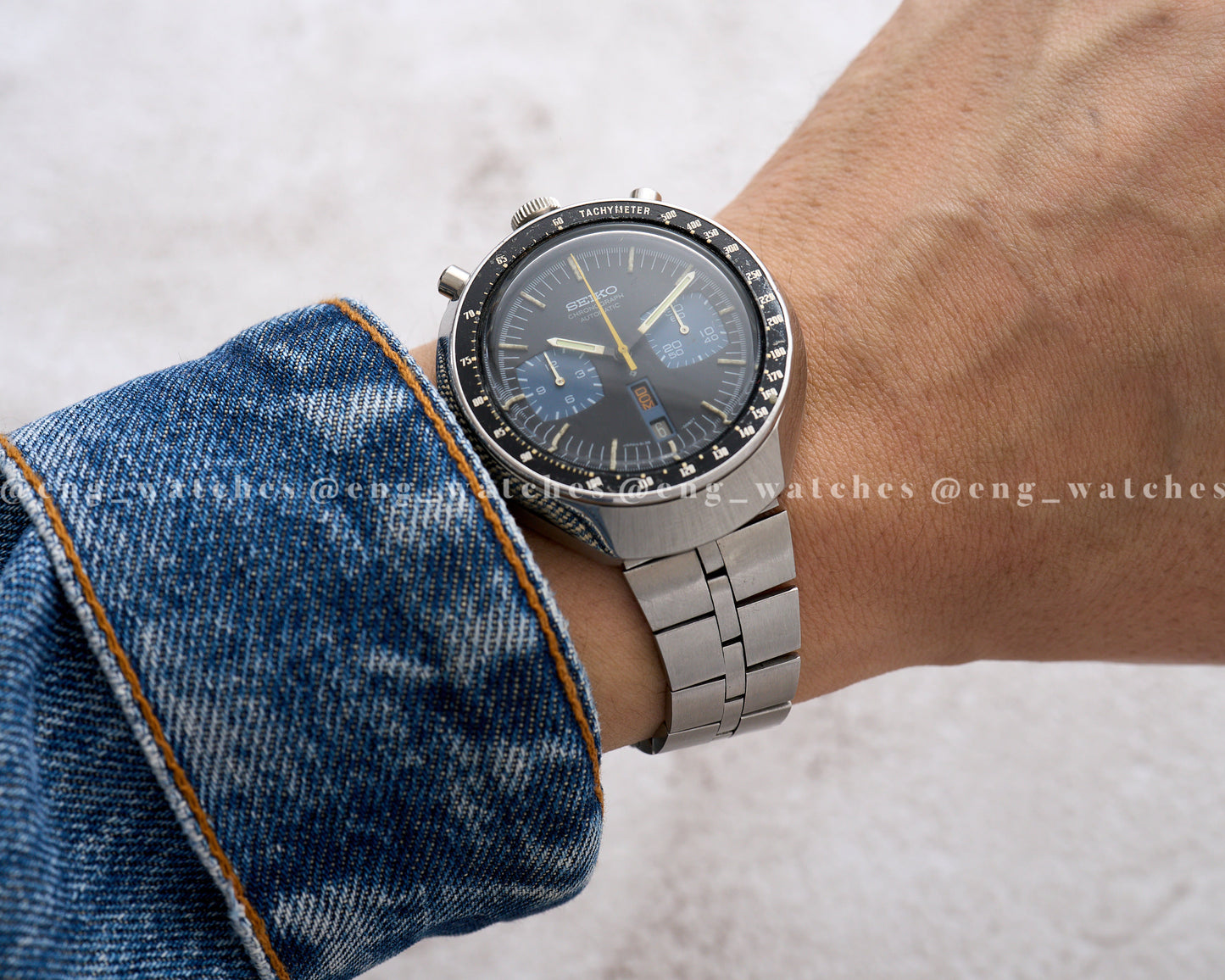 Seiko Chronograph 6138-0040 "Blue Bullhead"