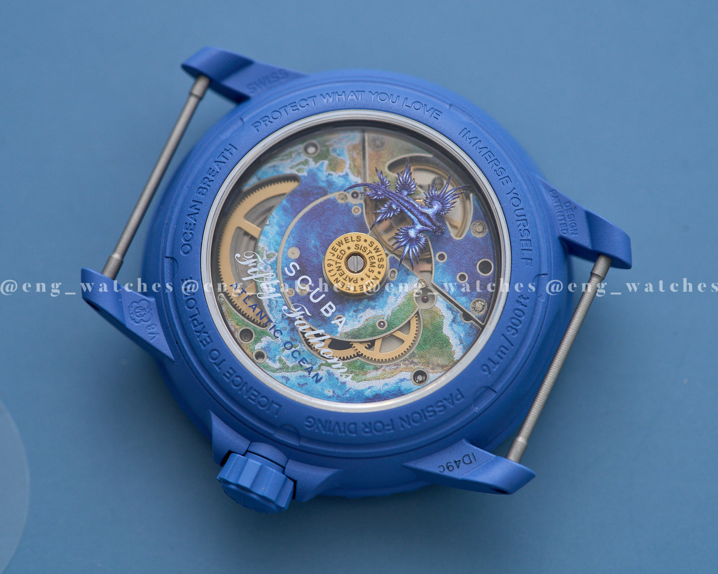 BLANCPAIN X SWATCH FIFTY FATHOMS ATLANTIC OECAN