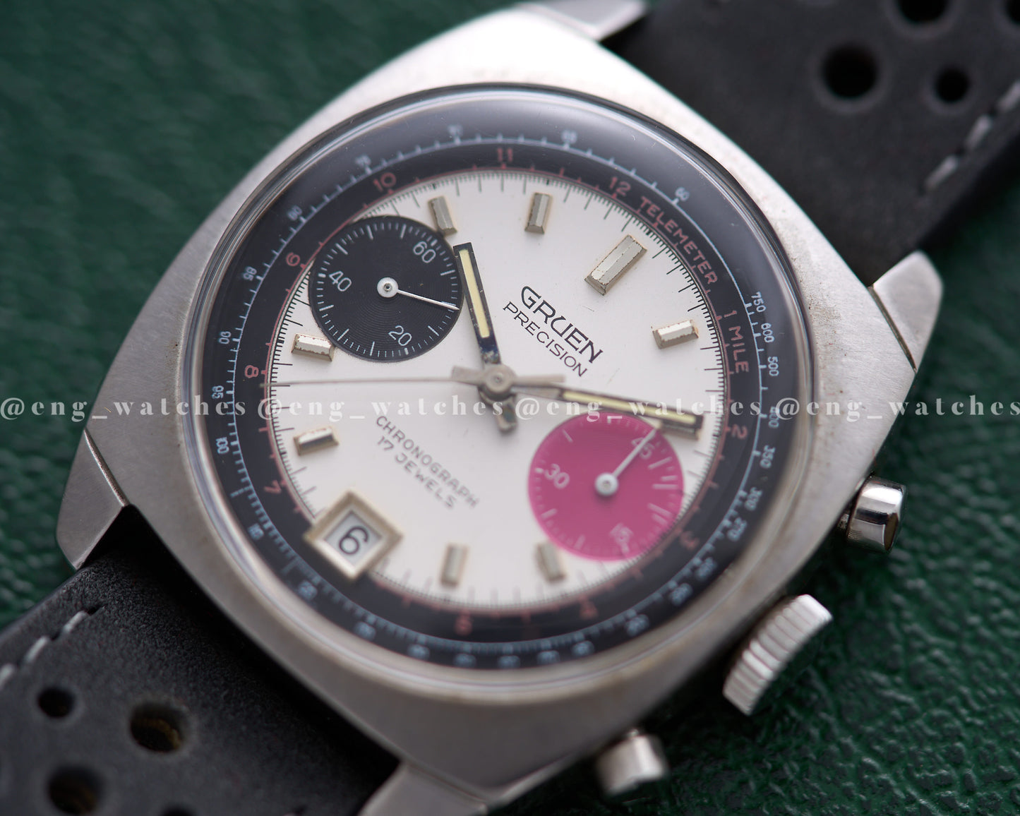 Gruen Precision Chronograph - Valjoux 7734