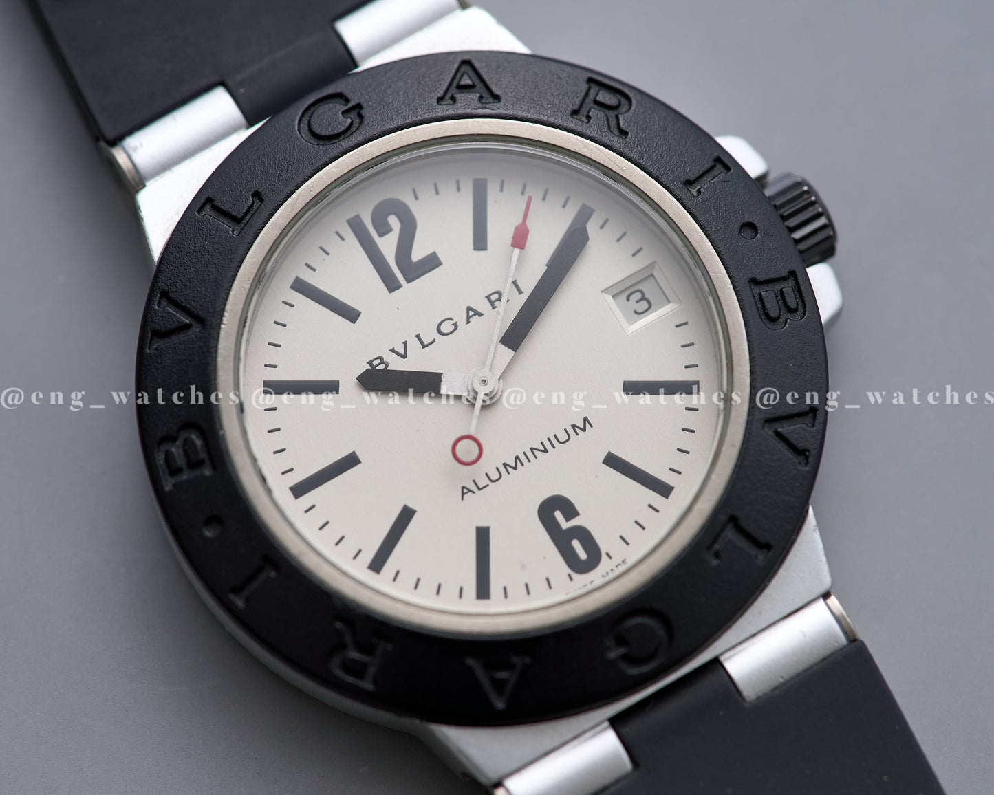 BVLGARI DIAGONO ALUMINIUM 38