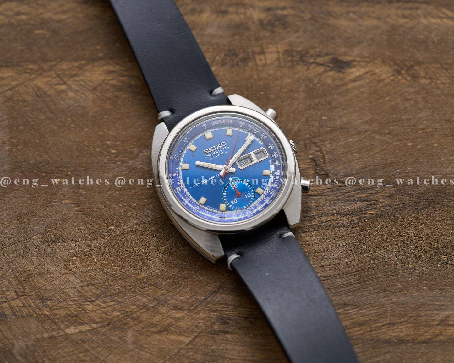 Seiko Chronograph 6139-6010 "Electric Blue"