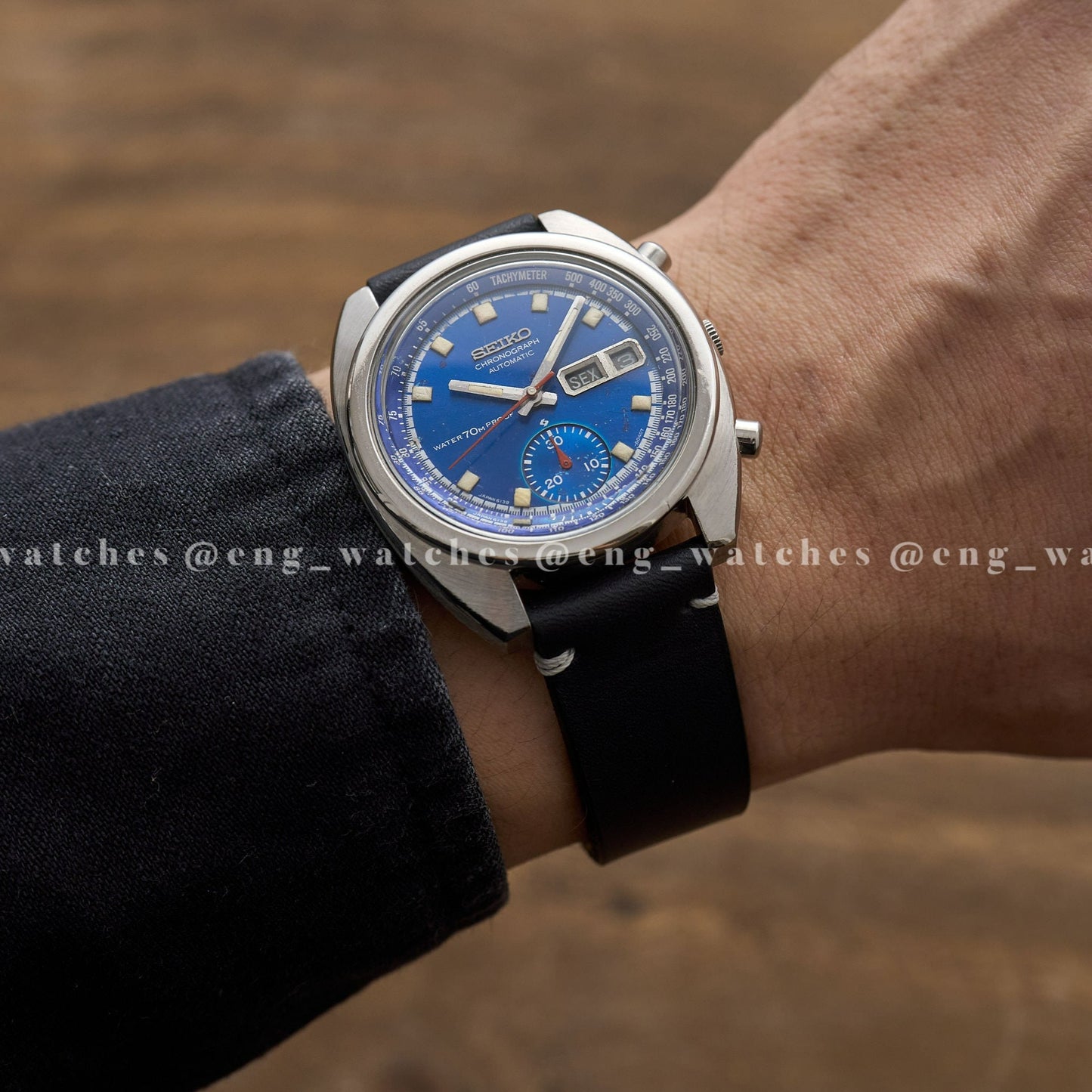 Seiko Chronograph 6139-6010 "Electric Blue"