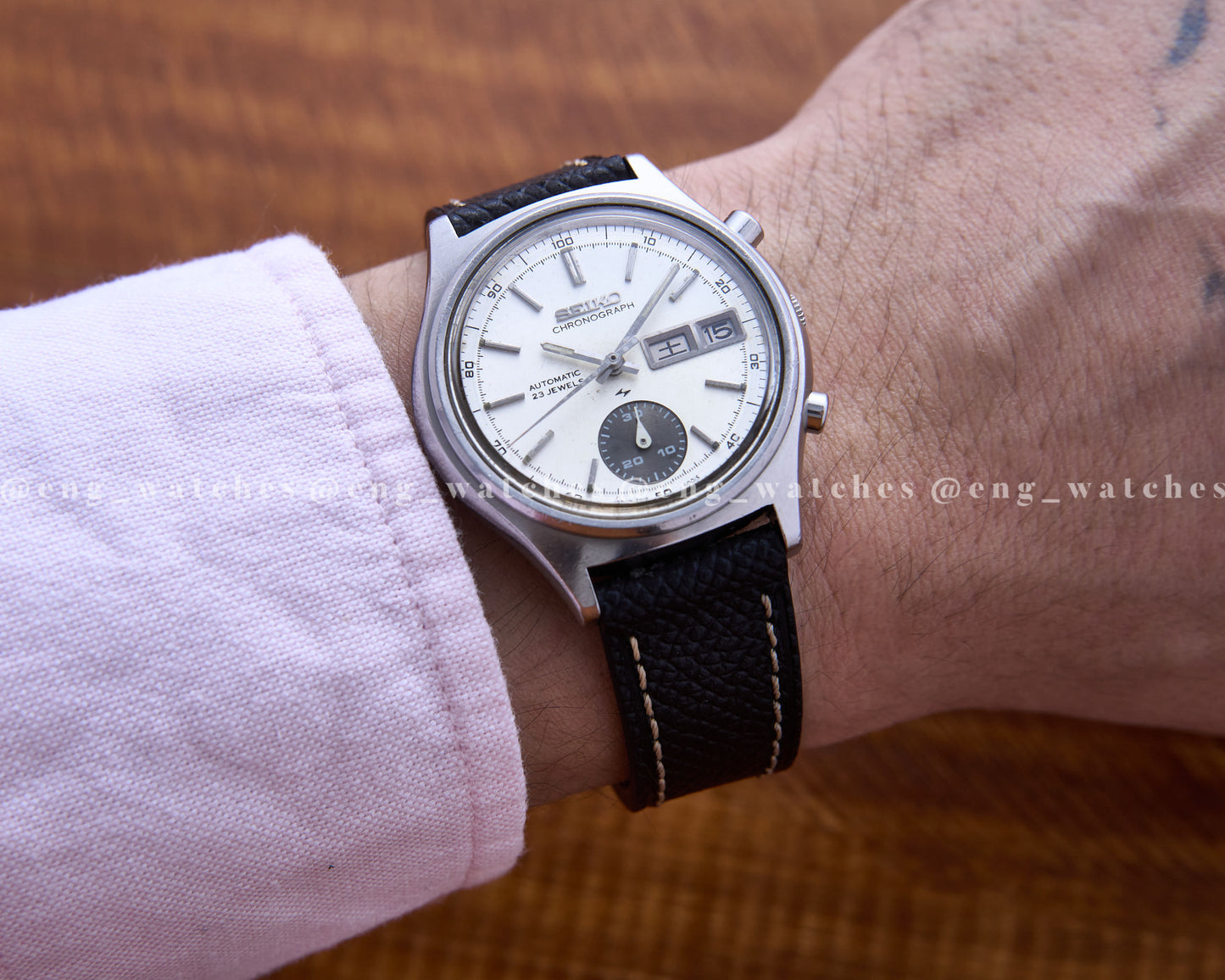 Seiko Chronograph 7018-8001 "One-Eyed Panda"