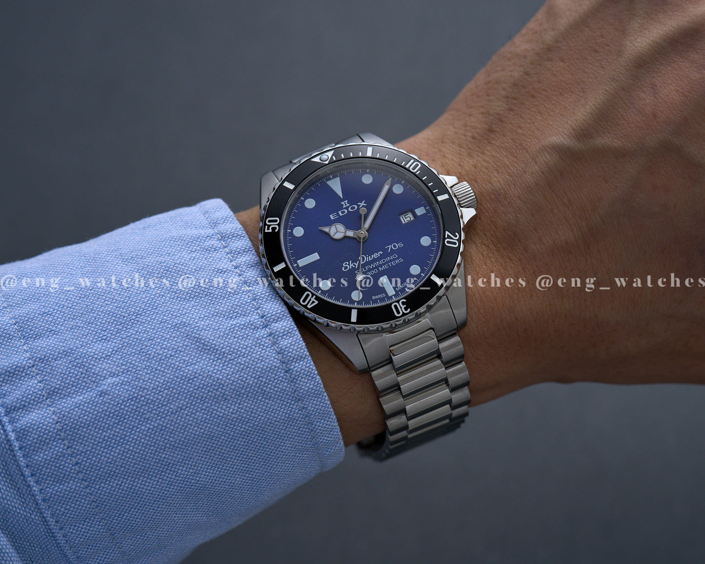 Edox Heritage Skydiver 70s