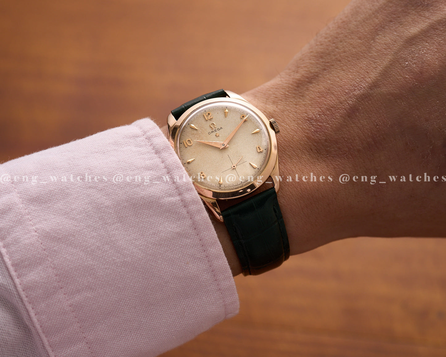 Omega "Honeycomb Star" 18k Gold