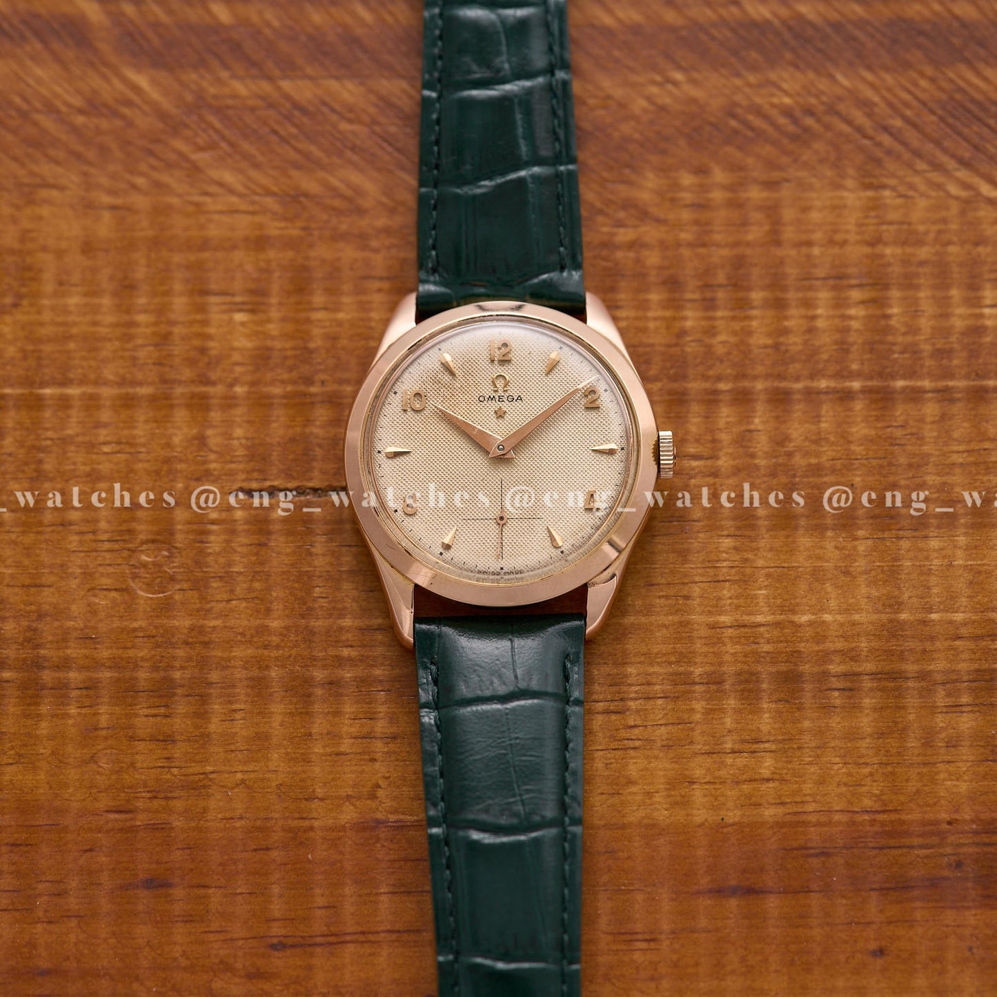 Omega "Honeycomb Star" 18k Gold