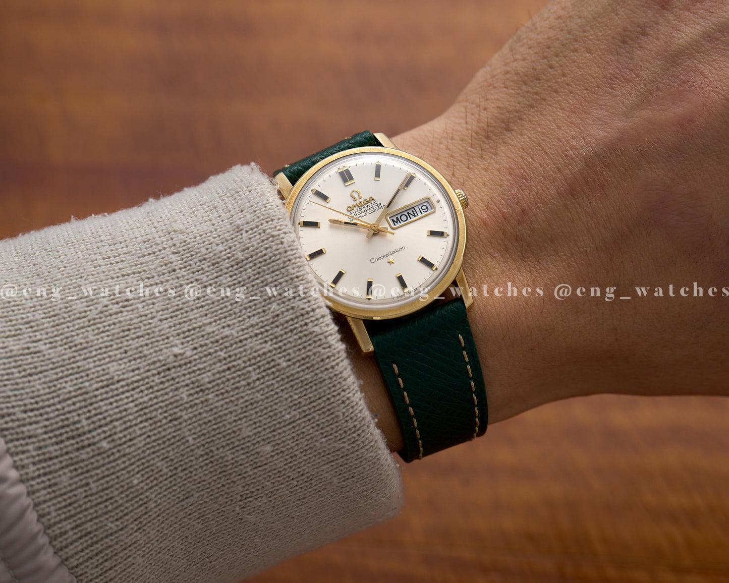 Omega Constellation Gold Plated Day/Date