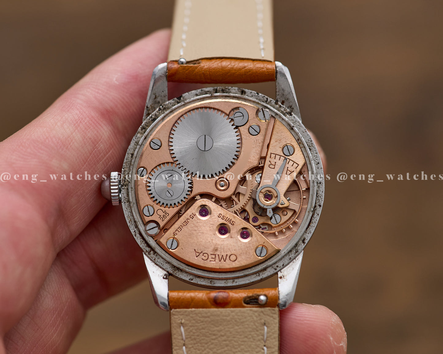 Omega Geneva "Cursive"
