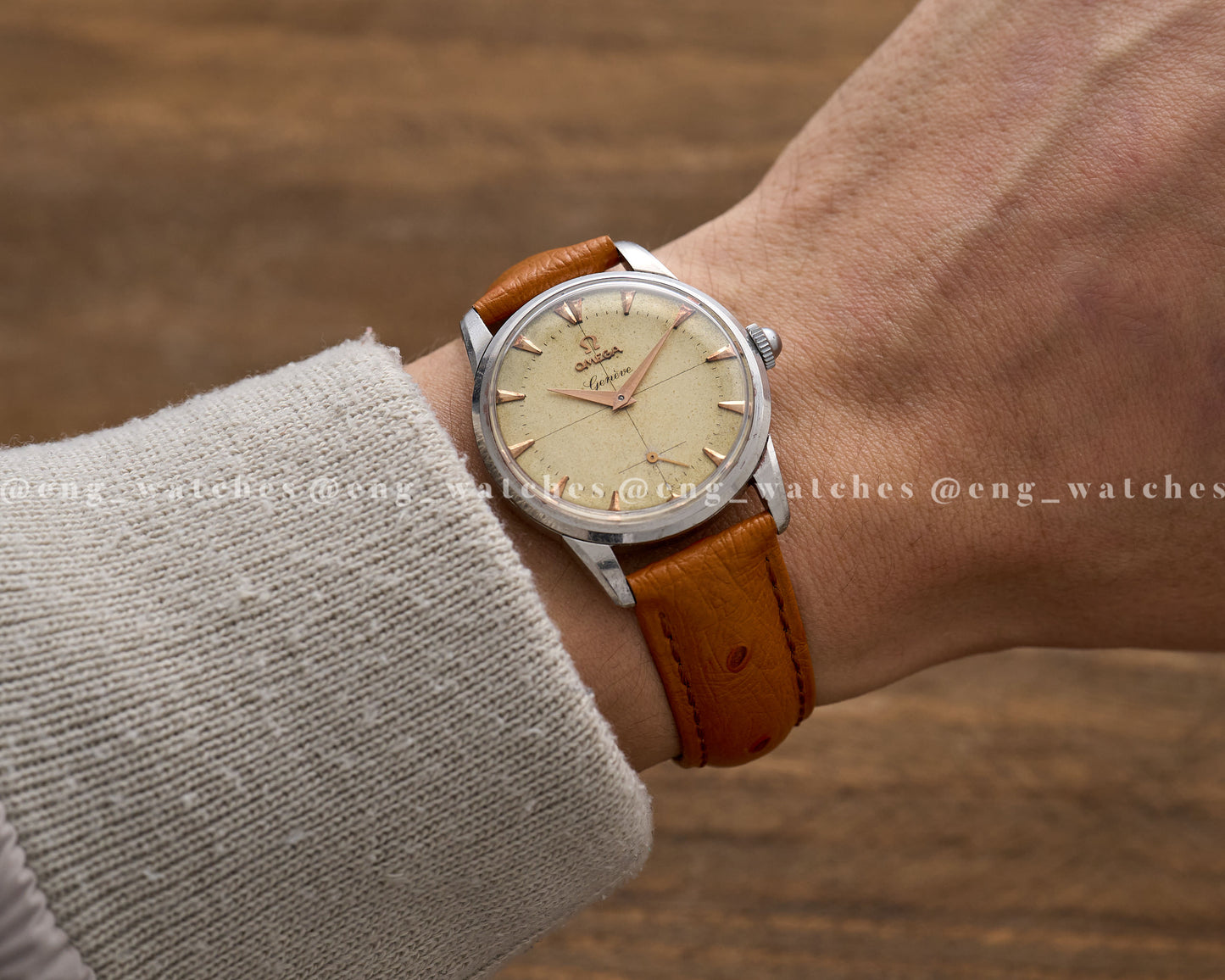 Omega Geneva "Cursive"