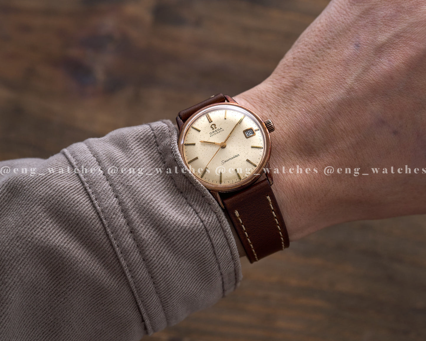 Omega Seamaster "Gold Plated"
