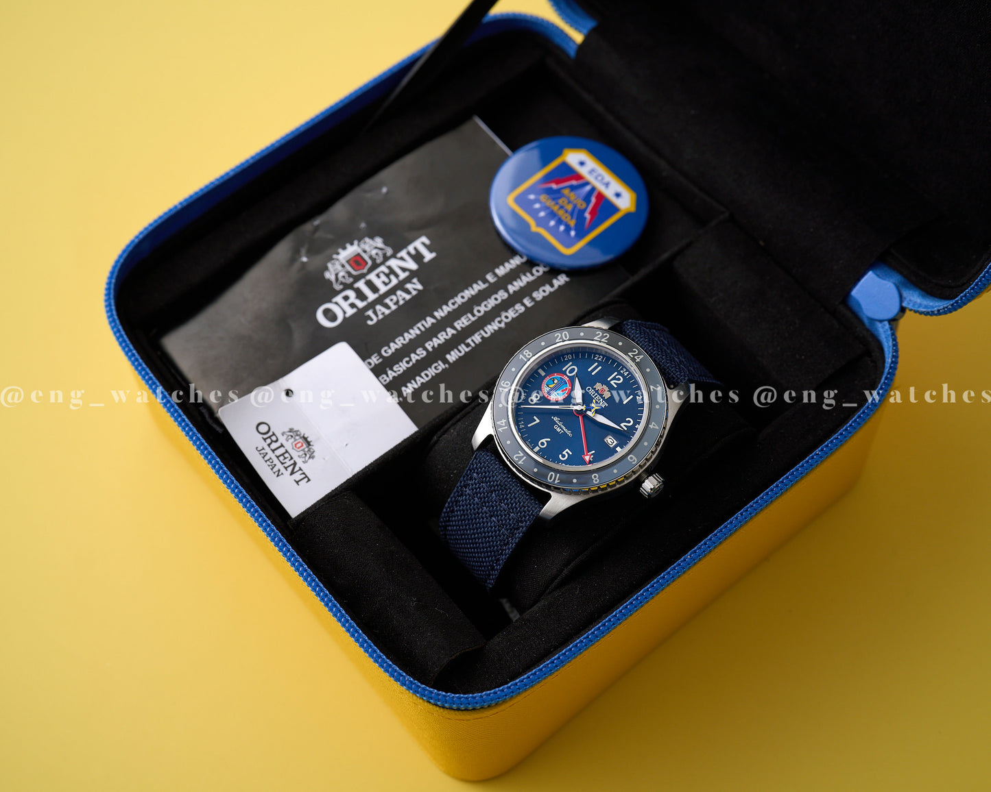 Orient FAB III GMT - Esquadrilha da Fumaça - Anjos (Ed. Limitada)