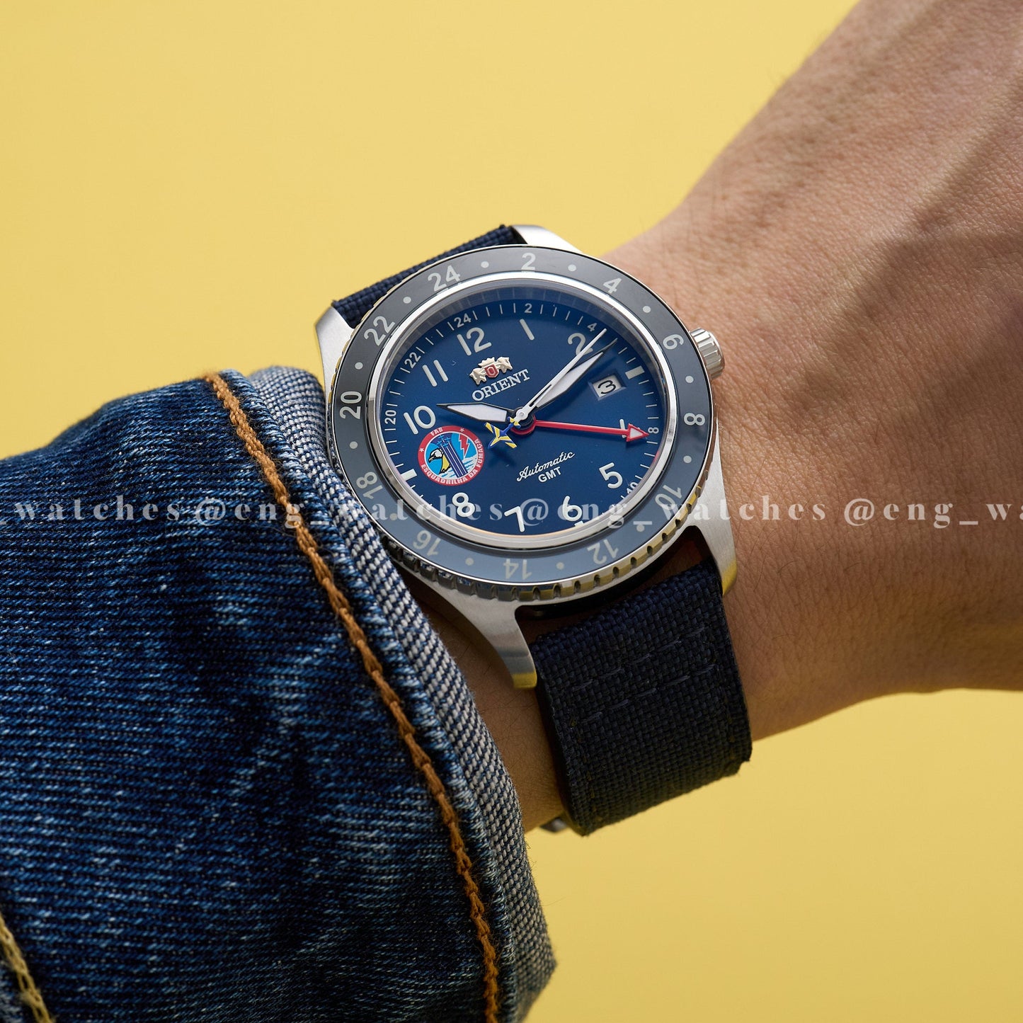 Orient FAB III GMT - Esquadrilha da Fumaça - Anjos (Ed. Limitada)
