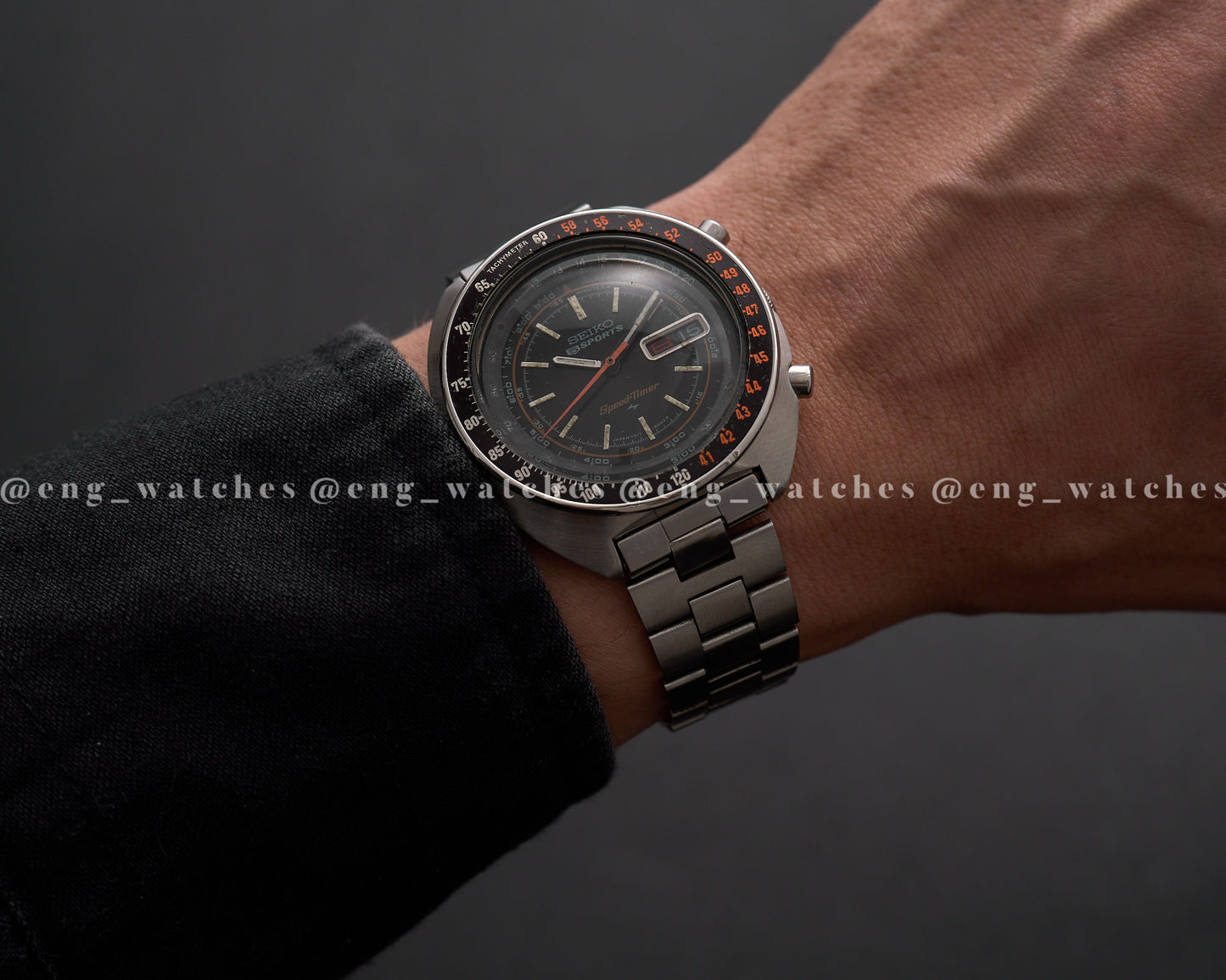 Seiko 5 Sports Speed-Time 7017-6050 "Eyeless Rally"