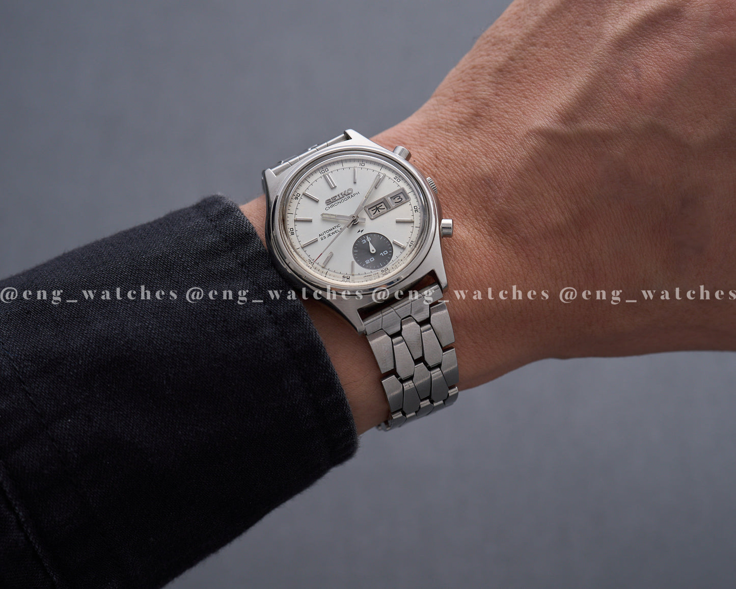 Seiko Chronograph 7018-8000 "One-Eyed Panda"