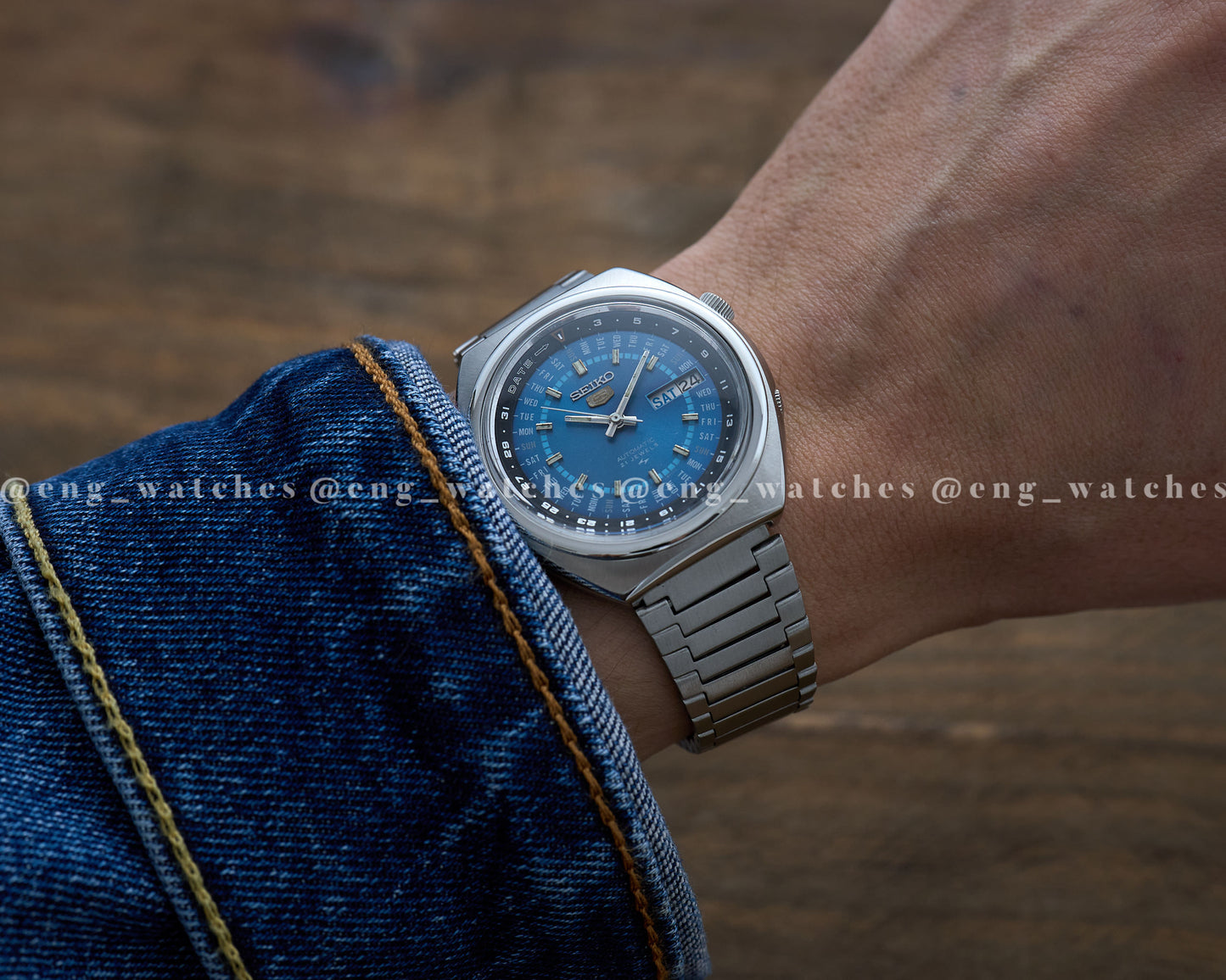 Seiko 5 7019-6070 Perpetual Calendar