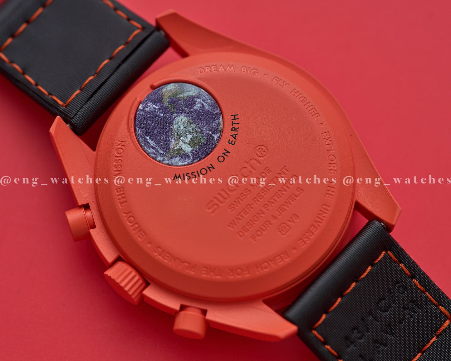 Swatch x Omega Mission on Earth Lava