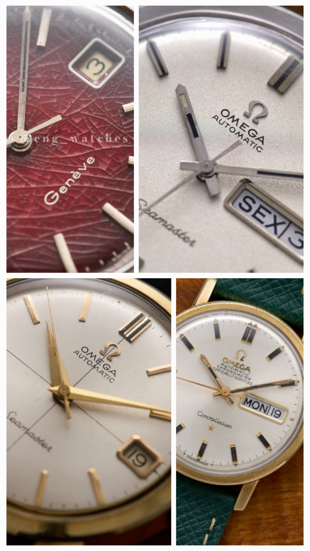 Guia rápido sobre mudança de dia/data de calibres Omega