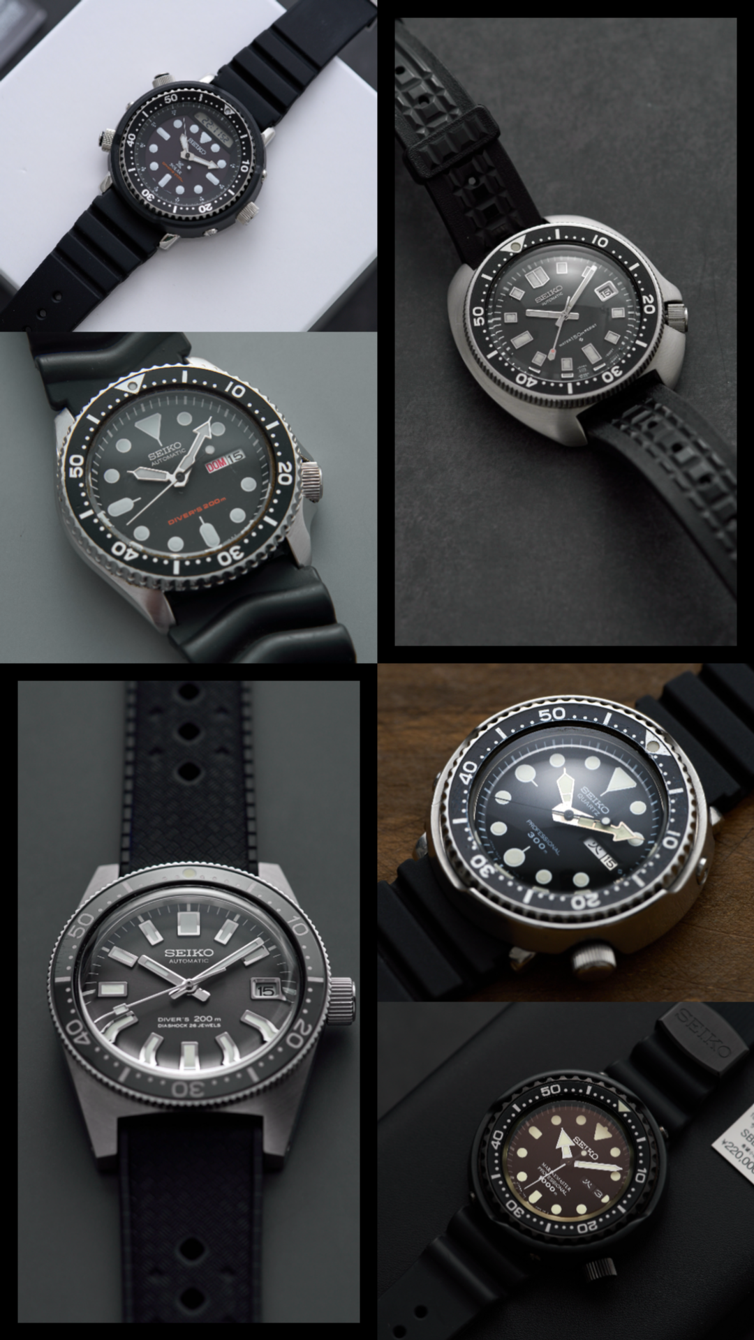 Desmistificando os divers icônicos da Seiko