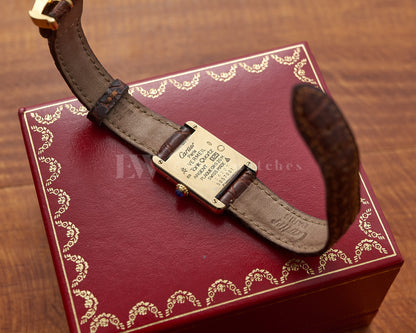 Cartier Must De Cartier Tank Vermeil