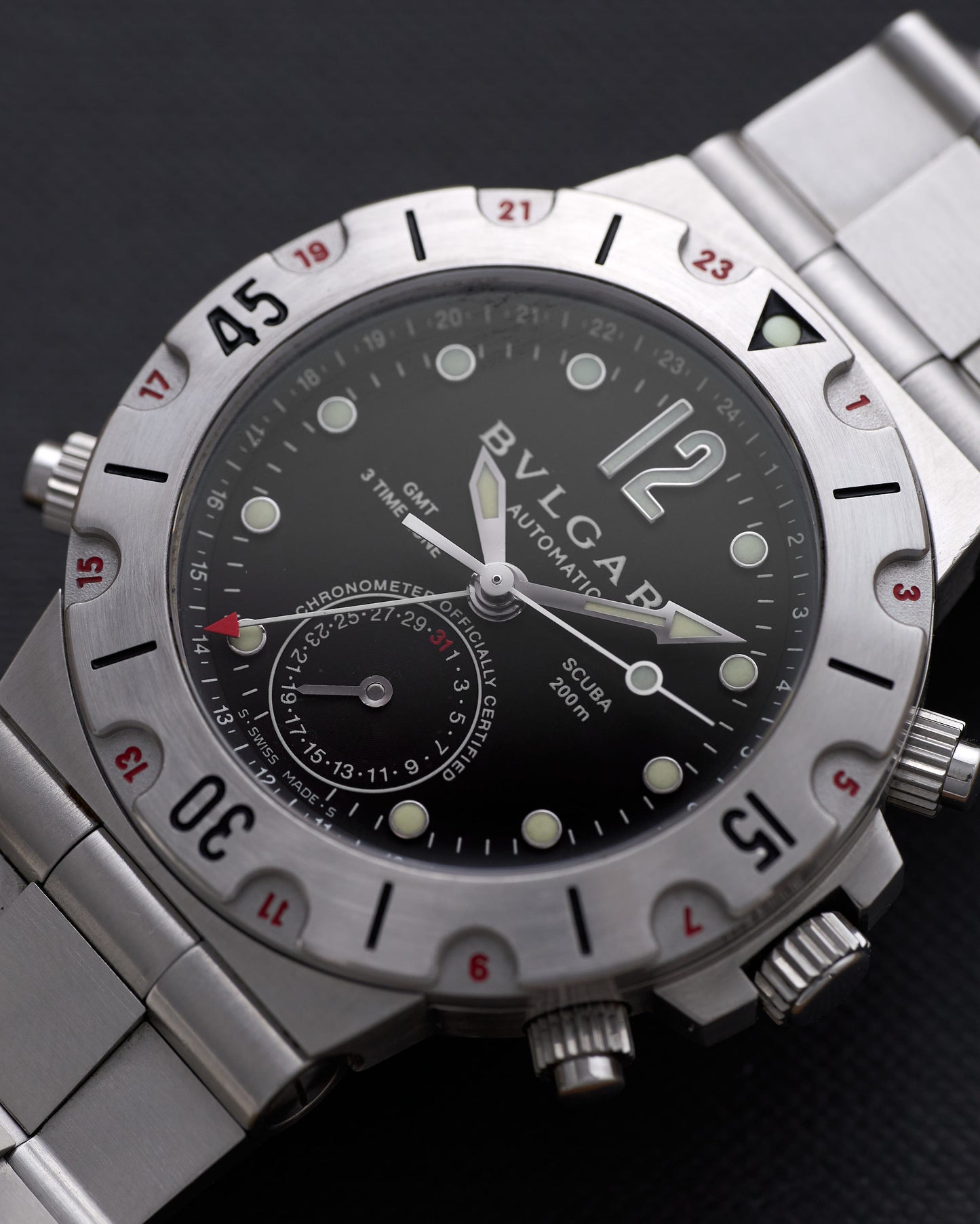 Bvlgari Diagono Scuba GMT