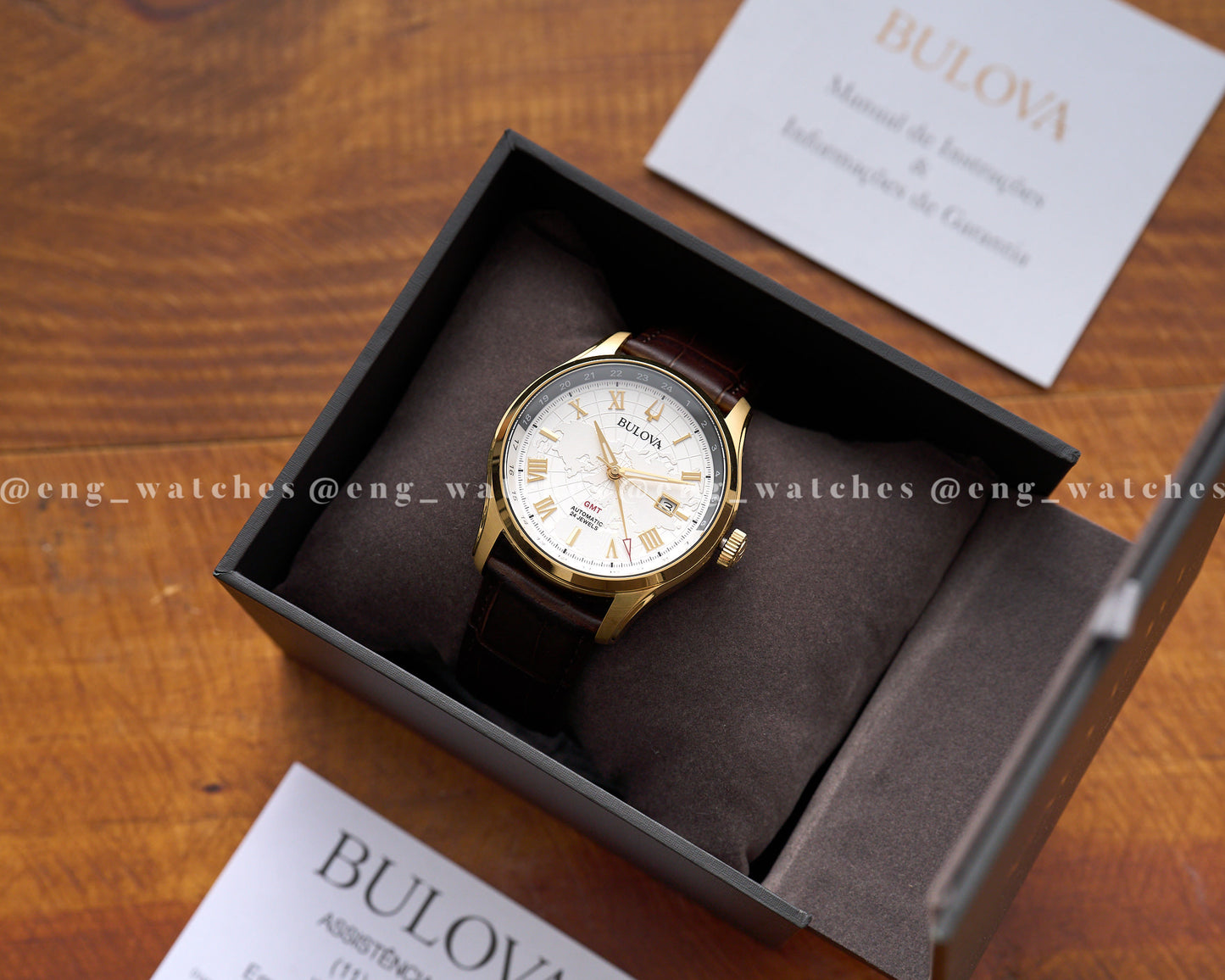 Bulova Wilton GMT Automático