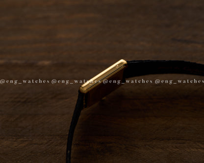 Cartier Tank Must de Cartier "Black Lacquer Dial"