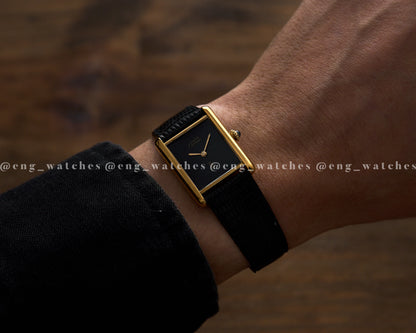 Cartier Tank Must de Cartier "Black Lacquer Dial"