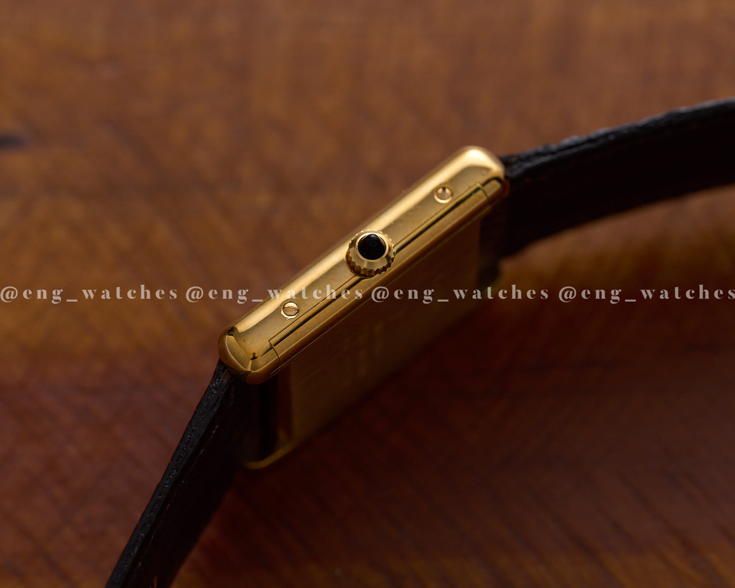 Cartier Must of Cartier Tank Vermeil