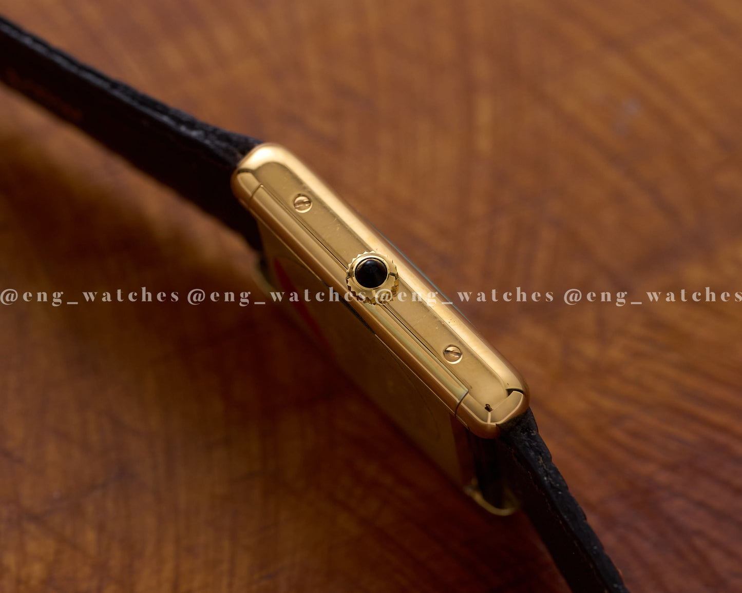 Cartier Must of Cartier Tank Vermeil