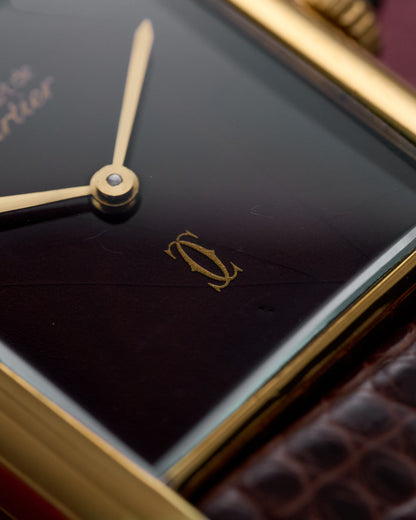 Cartier Tank Must de Cartier "Bordeaux"