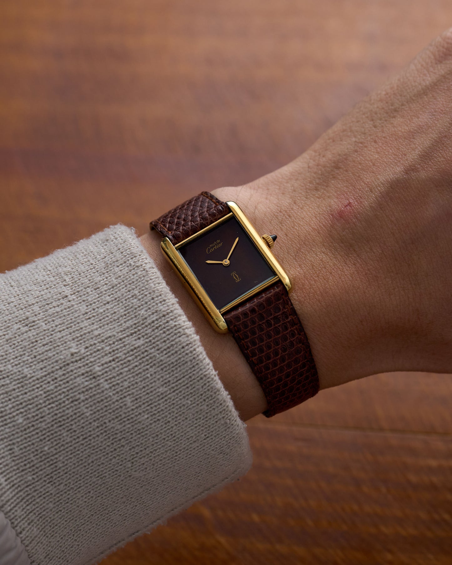 Cartier Tank Must de Cartier "Bordeaux"