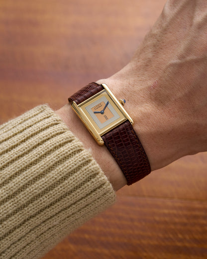 Cartier Must of Cartier Tank Vermeil