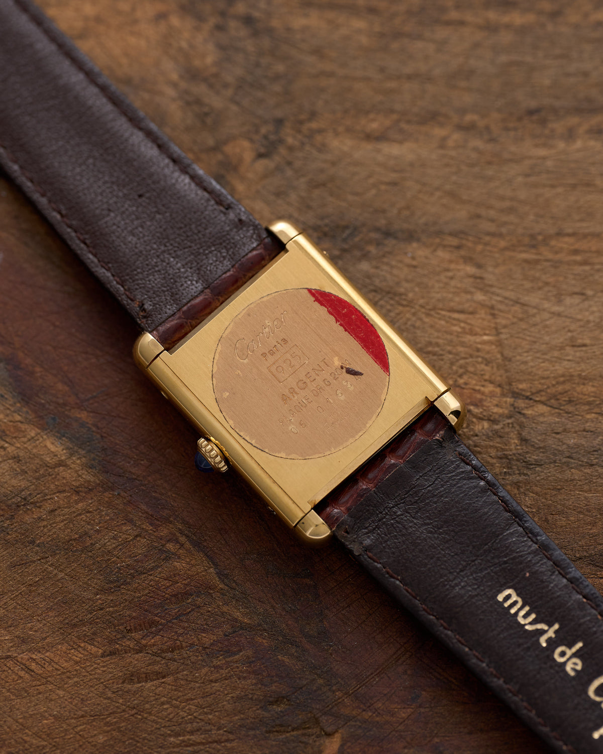 Cartier Tank Must de Cartier "Tortoiseshell Spider"
