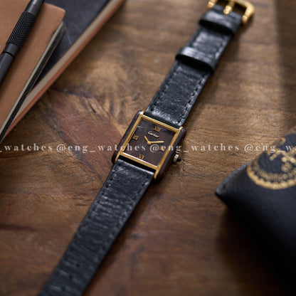 Cartier Tank Wood "Palissandre de Rio"